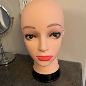 Wig stand- Realistic Mannequin Head with Makeup